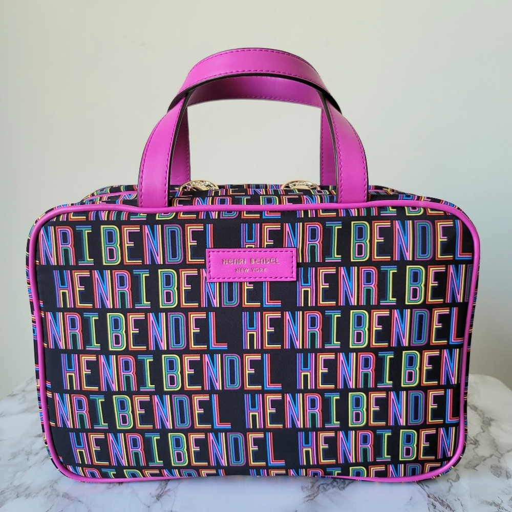 RARE Henri Bendel Large Weekender Cosmetic